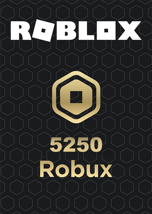 Roblox Game eCard 5250 Robux EU — Digital Code